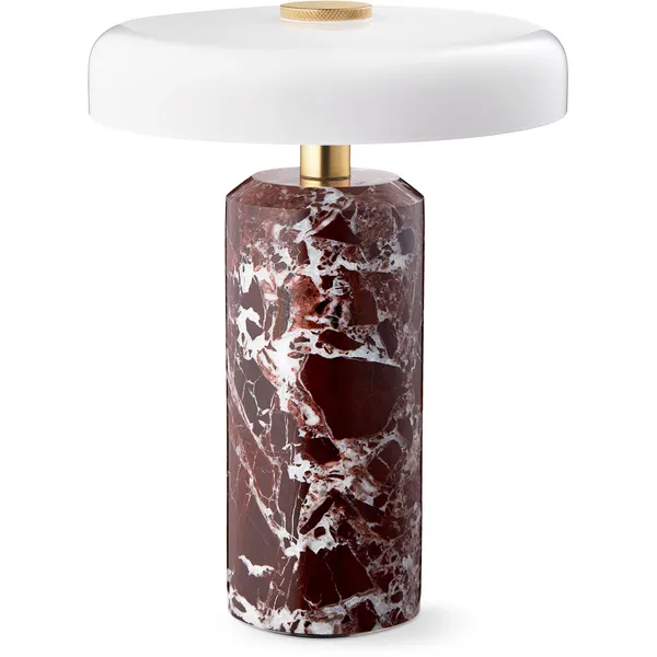 Trip Bordlampe Bærbar Vinrød