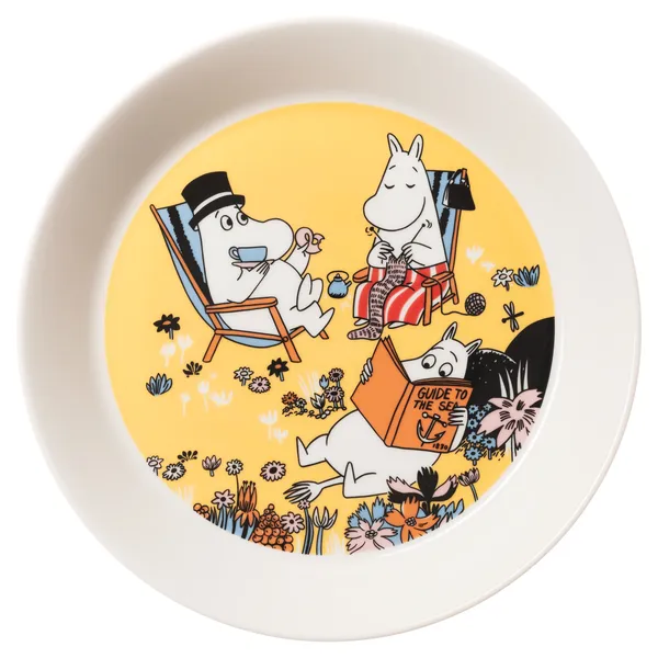 Moomin Tallerken 19 cm Family Time