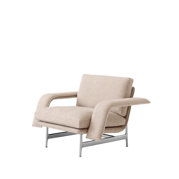 Meantime AV29 Lænestol Sofa Poleret Aluminium/Hallingdal 0220