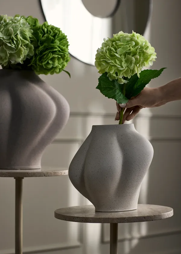 Saltare Vase Ø15 cm Cremefarvet