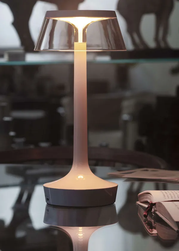 Bon Jour Unplugged Bordlampe Bærbar French Rose
