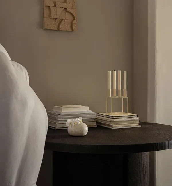Kubus 4 Ljusstake Ivory