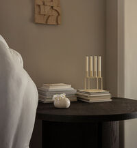 Kubus 4 Ljusstake Ivory