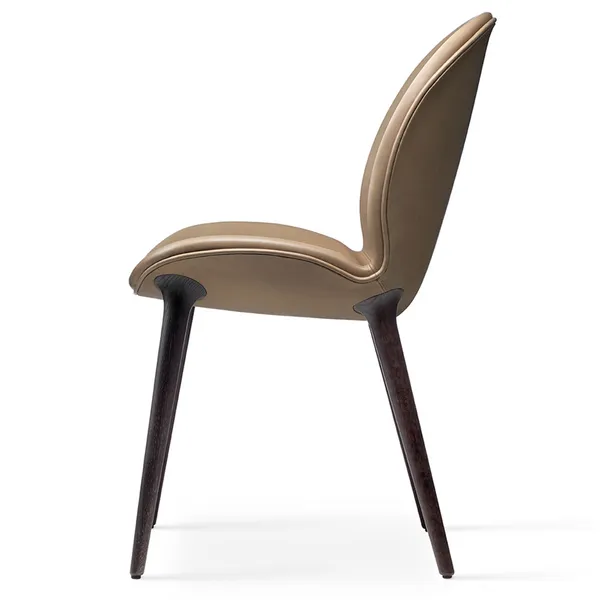 462 Lodge Chair Lacquered Dark Oak / Cloud 00258