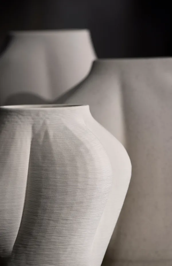 Saltare Vase Ø15 cm Cremefarvet