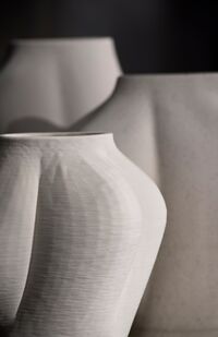 Saltare Vase Ø15 cm Cremefarvet