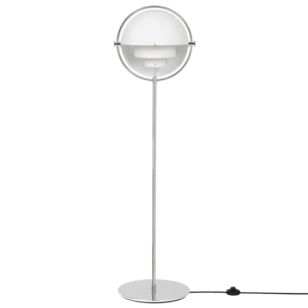 Multi-Lite Lattiavalaisin Chrome/Valkoinen