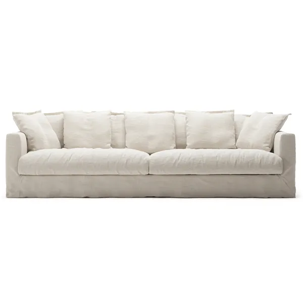 Verhoilu Le Grand Air Nelipaikkaiselle Sohvalle Pellava Creamy White