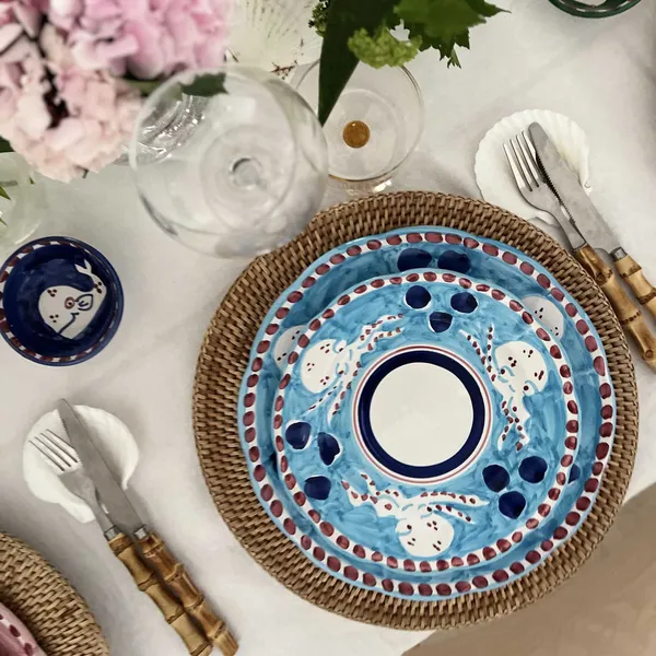 Amalfi Salladstallrik 20 cm Turkos