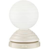 Wake Table Lamp Pebble White
