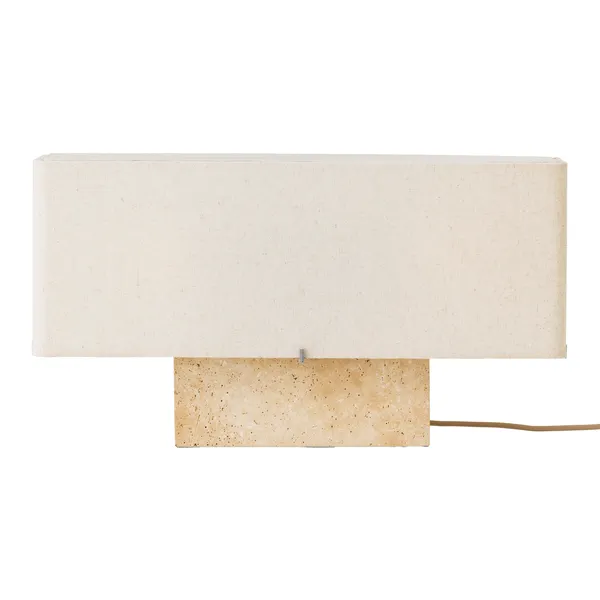 Nonna Bordslampa 30 cm Travertin / Sand