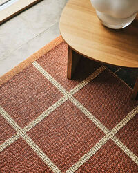 Criss Pop Muovimatto 70x100 cm Brick / Cream / Pale Orange