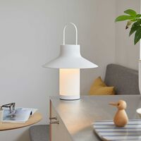 Shadow Large Bordslampa Vit