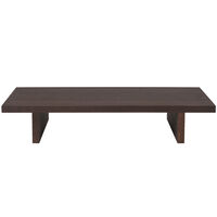 Kona Low Sidebord 49 x 10 x 335 cm Dark Stained