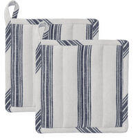 Garn Grytlapp 22x22 cm 2-pack Blå