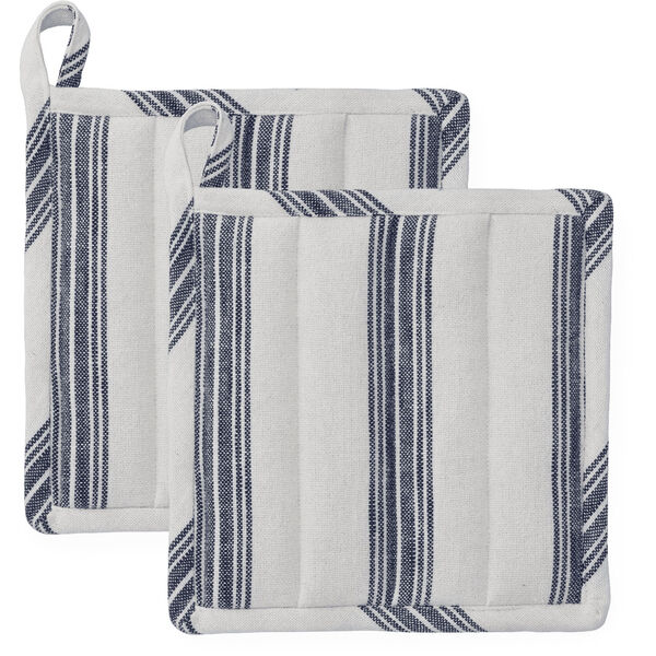 Garn Grytlapp 22x22 cm 2-pack Blå