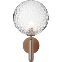 Miira Vägglampa Utomhus Dark Bronze / Klar