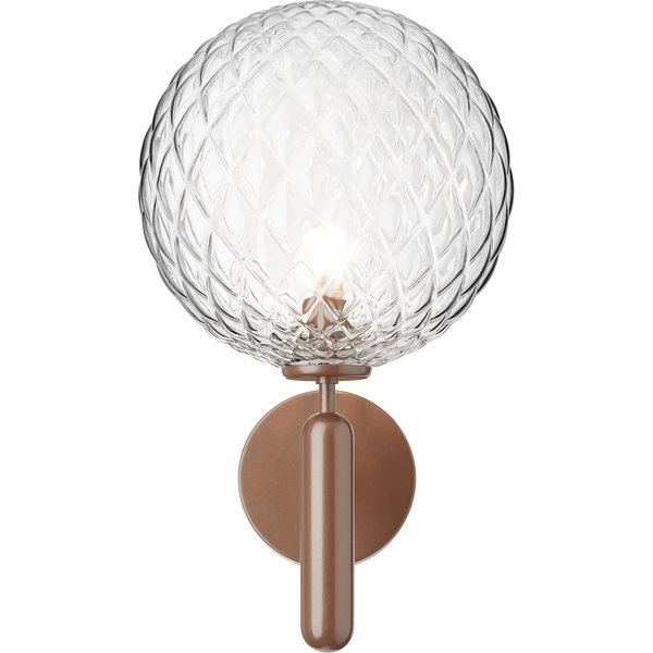 Miira Vägglampa Utomhus Dark Bronze / Klar