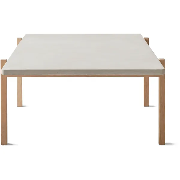 Eugene Sofabord 70x125 cm Lys Beton / Lys Eg