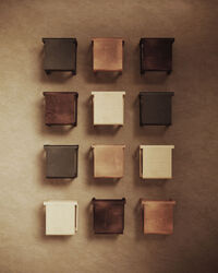 Low Stool 01 Stol Brun