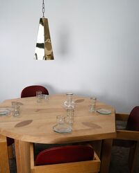 Bowie Loftslampe Messing