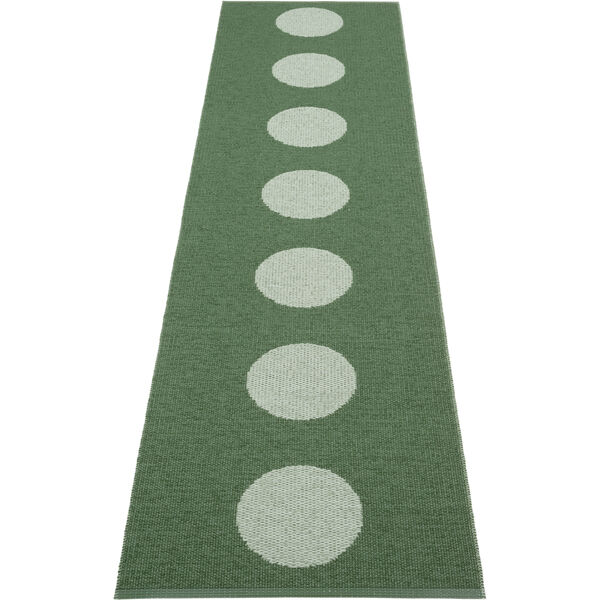 Vera Pop Teppe 70x280 cm Leaf / Misty Mint