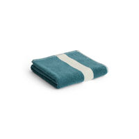 Stripe Towel 40x60 cm Petrol Blue
