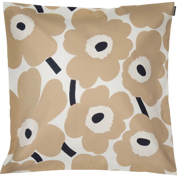 Pieni Unikko Tyynynpäällinen 50x50 cm Beige / Luonnonvalkoinen