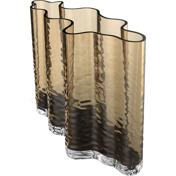 Gry Wide Vase H24 cm Cognacfarget