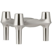 BMF Ljusstake Brushed Chrome