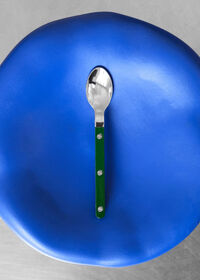 Bistrot Solid Espresso Spoon Green