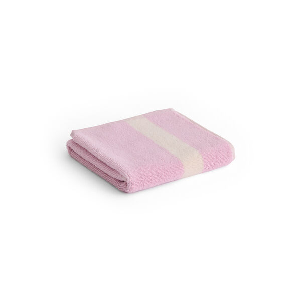 Stripe Handduk 40x60 cm Cool Pink