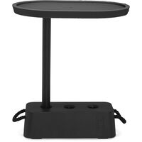 Brick Side Table Light Grey