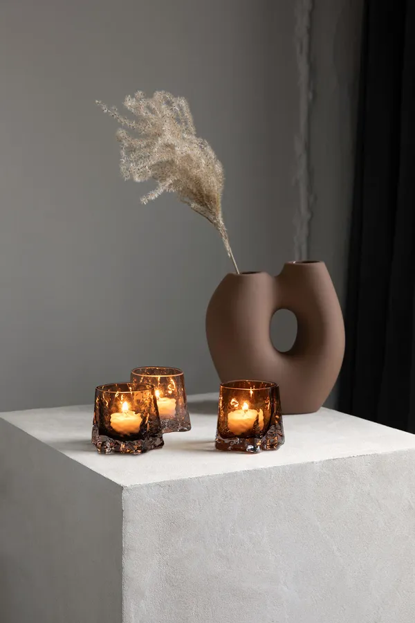 Frodig Vas H20 cm Hazelnut