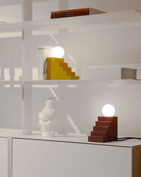 Stair Bordlampe Gul
