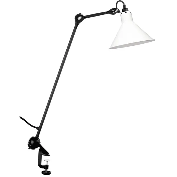 Lampe Gras N°201 Bordlampe Svart / Hvit