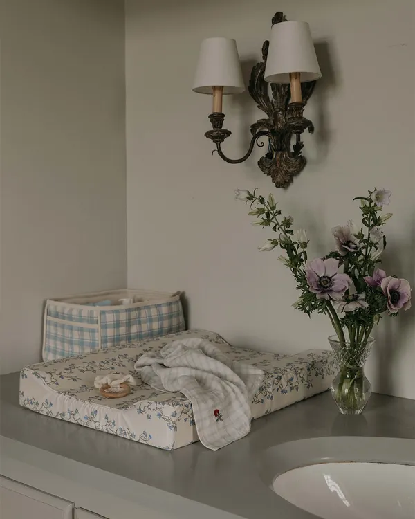 Bell Flower Changing Mat 50x65 cm