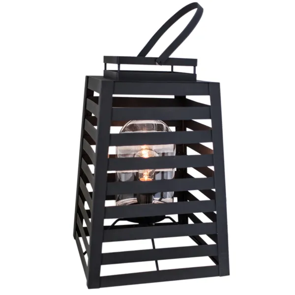 Yankton table/Floor lamp IP44 Sand Black
