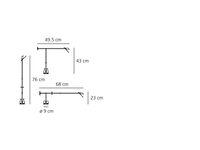 Tizio Micro Bordlampe Sort