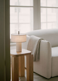 Margin Bordlampe Bærbar Beige