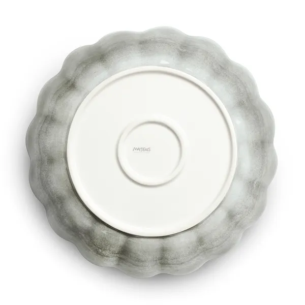 Oyster Skål 31 cm Grå