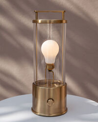 The Muse Portable Lamp Brass