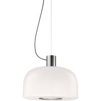 Bellhop Glass S2 Pendel Bright Aluminum