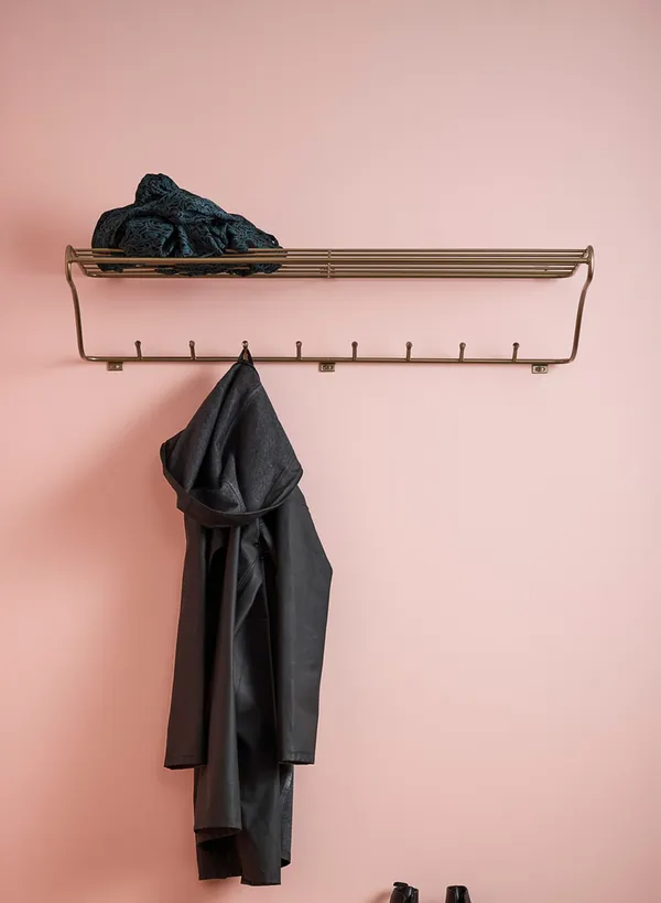 Hat Rack L Hattehylde Messing