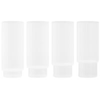 Ripple Longdrinkglas 4-pack Frosted