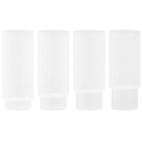 Ripple Longdrink Glas 4-pak Frosted