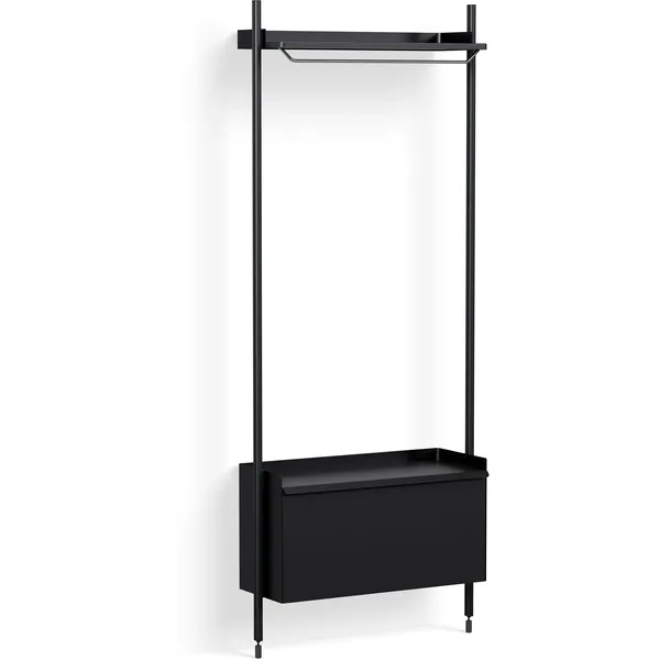 Pier System 1001 1 column PS Black / Black