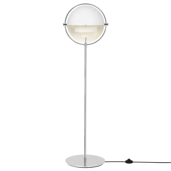 Multi-Lite Lattiavalaisin Chrome/Valkoinen