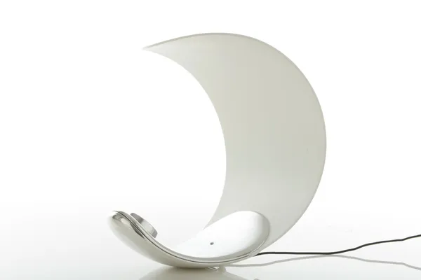 Curl Bordlampe Hvid