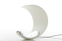 Curl Bordlampe Hvid